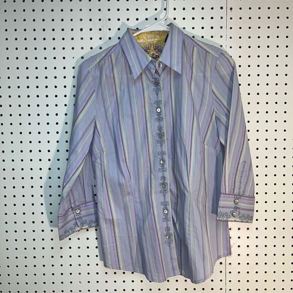 Robert Graham button down shirt - Picture 1 of 4